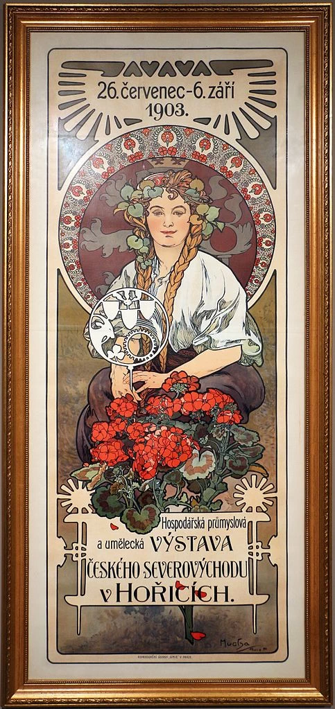 Alfons Mucha - 144, mostra a Hořice, 1903